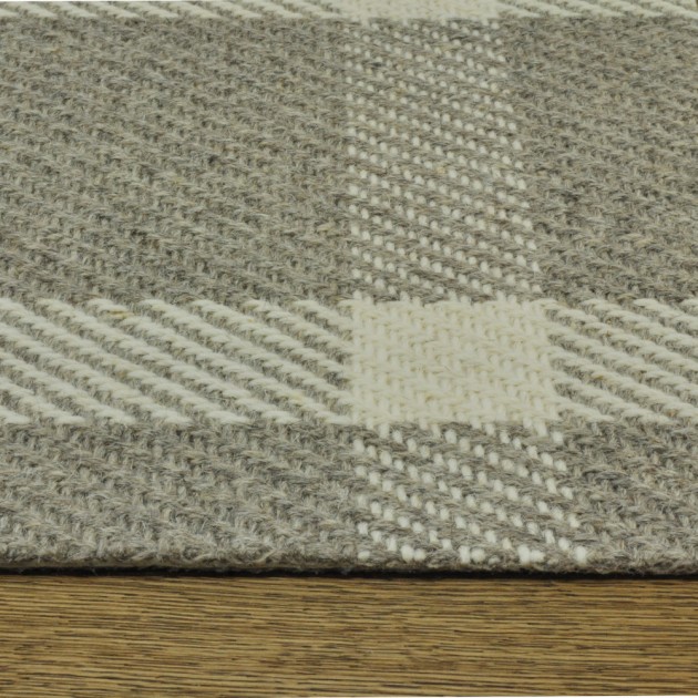 Custom Road town Taupe Wool Area Rug | The Perfect Rug
