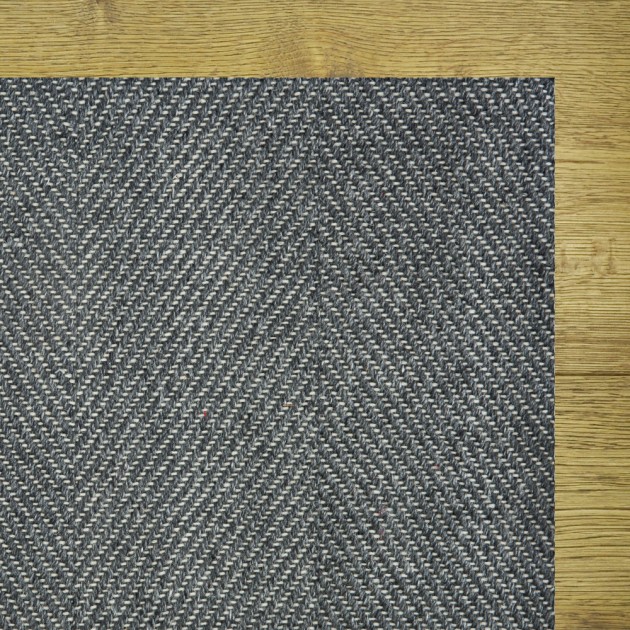 Custom Royce Midnight, 55% Nylon/45% Wool Area Rug