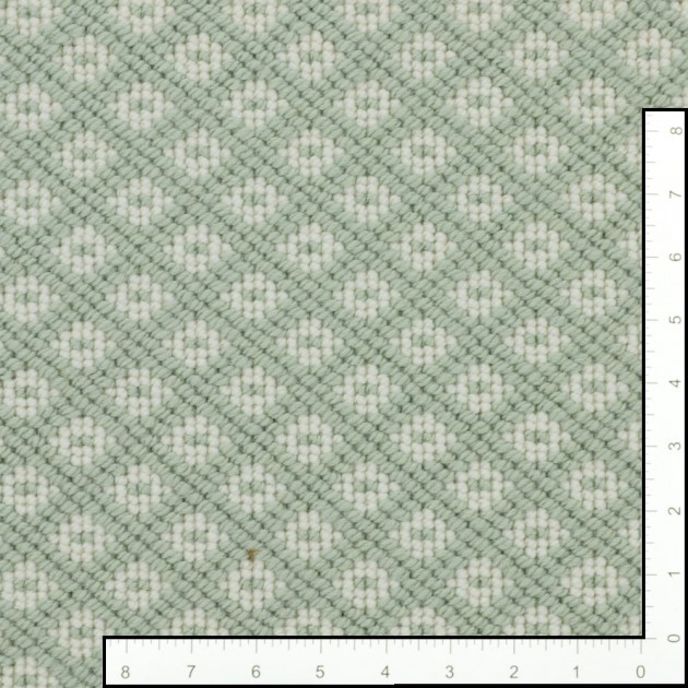 Custom Saybrook Summer Sage, 100% Wool Area Rug