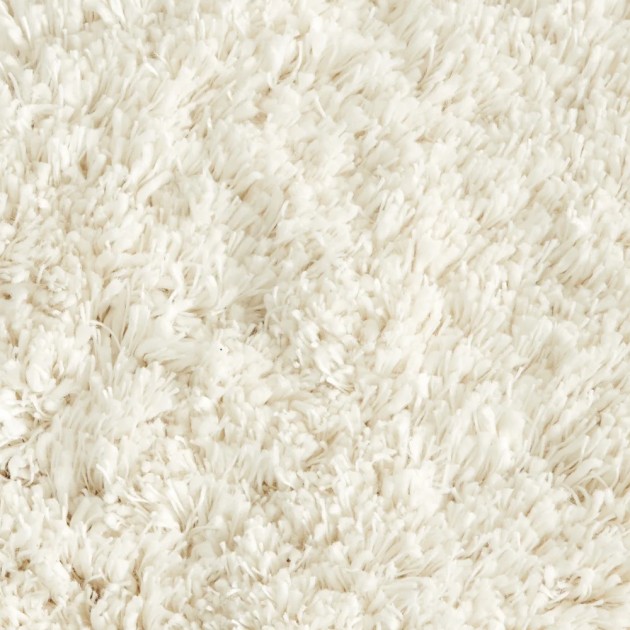 Custom Shaggy Glamazon White Chocolate, 100%  Polypropylene Area Rug