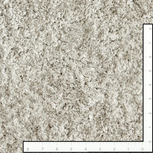 Custom Shaggy Kismet Chrome, 100% Solution Dyed Polypropylene Area Rug
