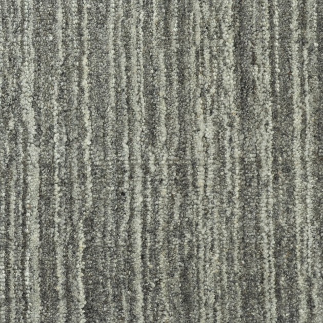 Custom Shanti Fossil Grey, 51% Wool/49% Viscose Area Rug