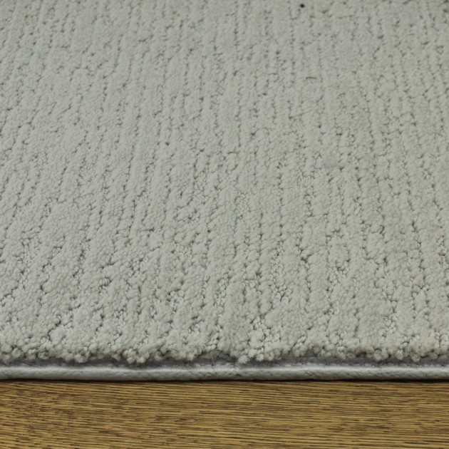 Custom Sketch Gentle Gray, 100% Continuous Filament Nylon Area Rug
