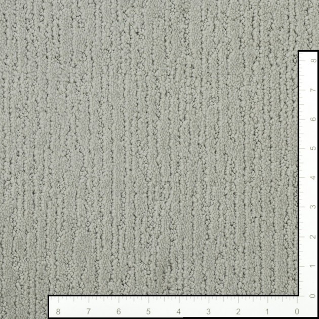 Custom Sketch Gentle Gray, 100% Continuous Filament Nylon Area Rug