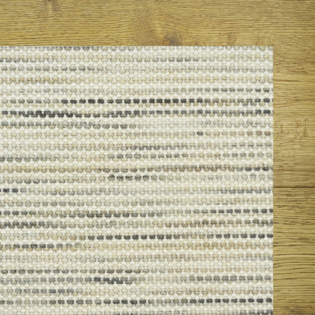 Custom St. Martin Grey, 100% Wool Area Rug