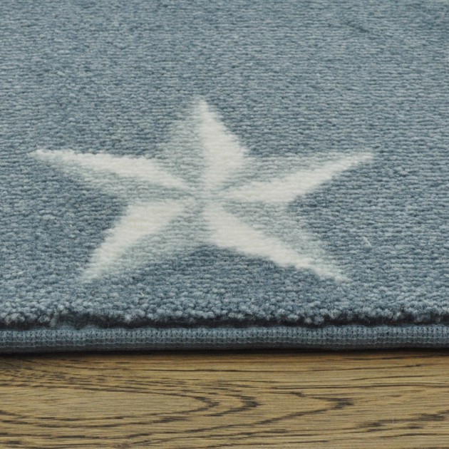 Custom Starstruck Denim, 100% Nylon Area Rug