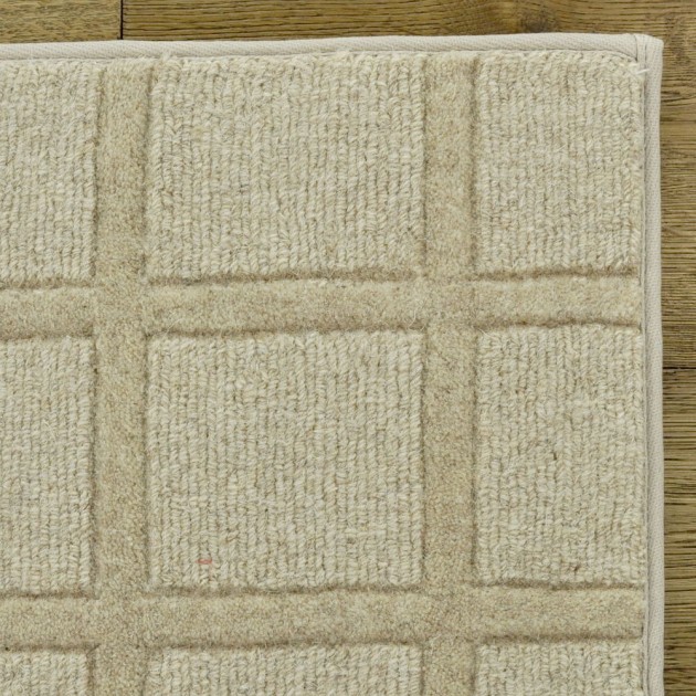 Custom Synergy Prairie Tan, 100% Wool Area Rug