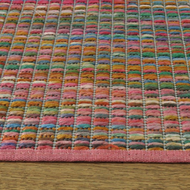 Custom Tahiti Festival Galore, 100% Space-Dyed Polyester Area Rug