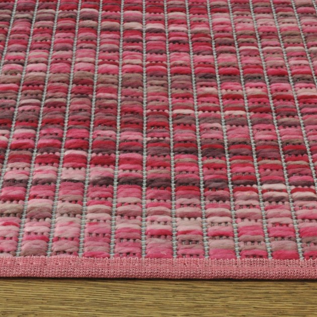 Custom Tahiti Pink Flamingo, 100% Space-Dyed Polyester Area Rug