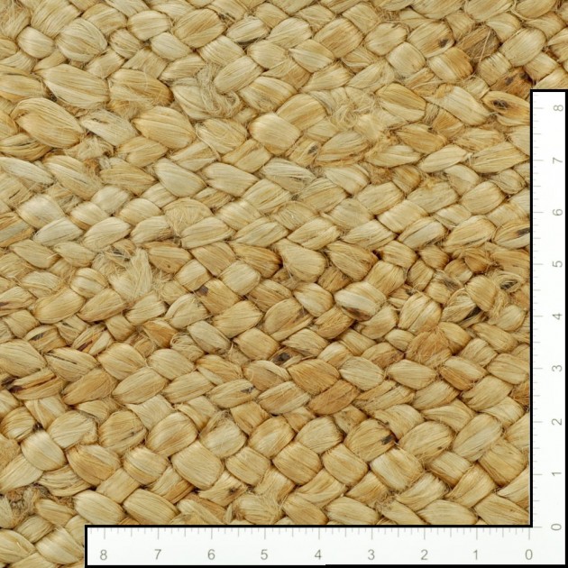 Custom Taj Kochi Tan, 100% Jute Area Rug