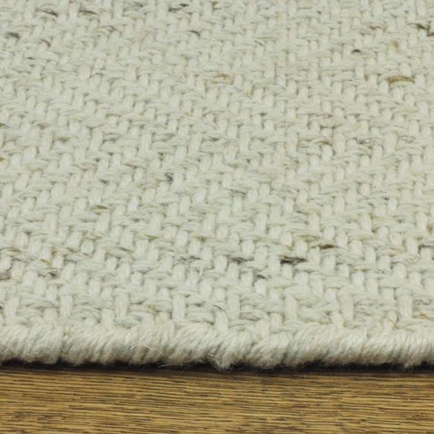 Custom Tallulah Creme, 55% Wool/45% Polysilk Area Rug