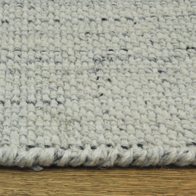 Custom Tia Silver Lining, 55% Wool/45% Polysilk Area Rug