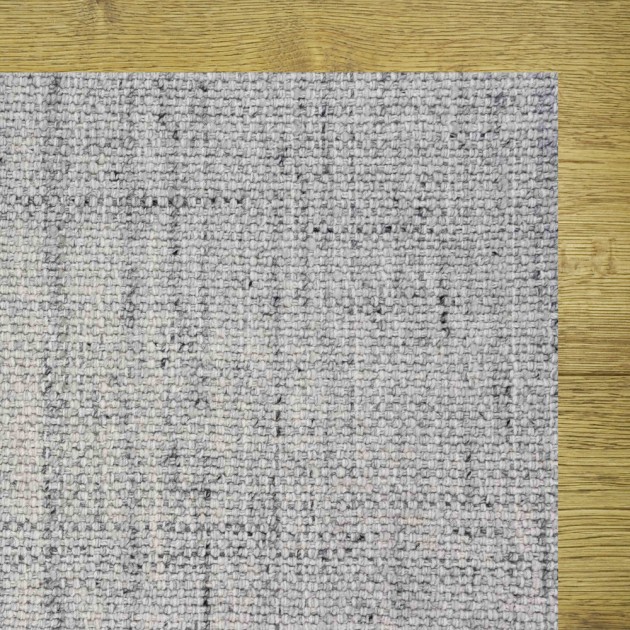 Custom Tia Silver Lining, 55% Wool/45% Polysilk Area Rug