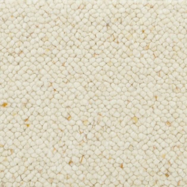 Custom Tibet White, 100% Wool Area Rug