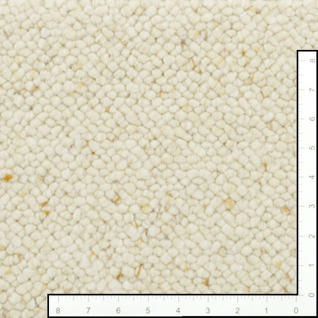 Custom Tibet White, 100% Wool Area Rug