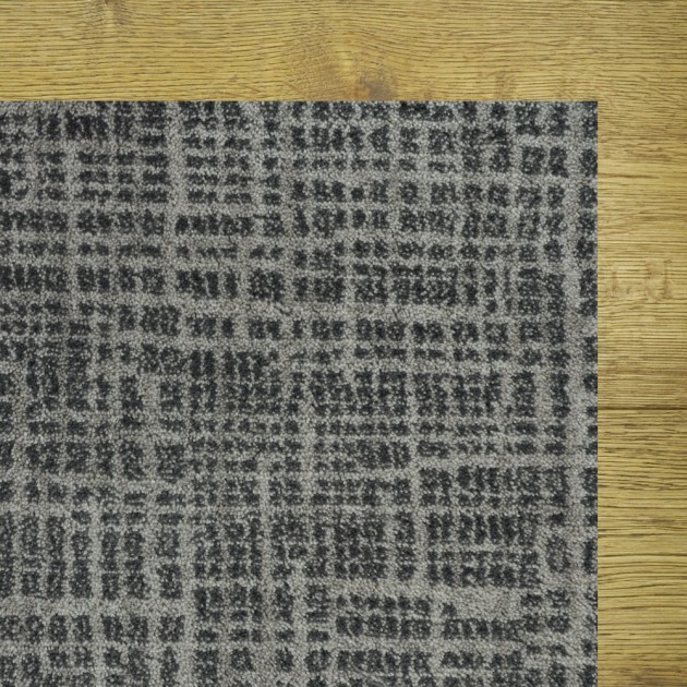 Custom Titus Charcoal, 100% New Zealand Wool Area Rug