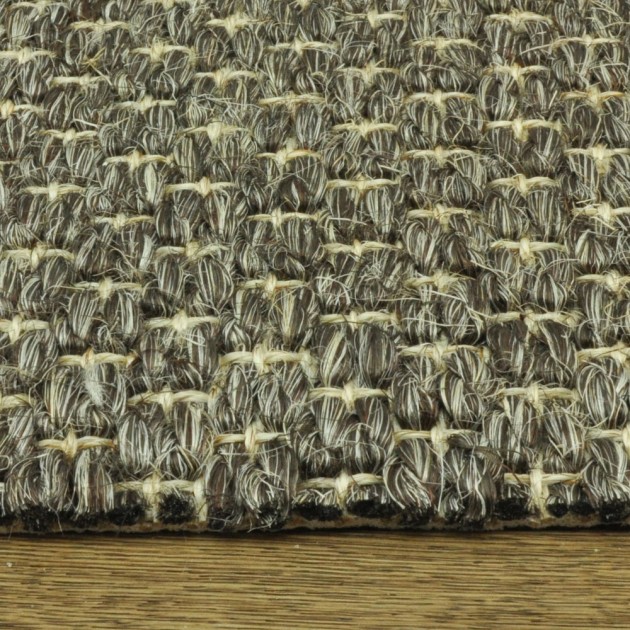 Custom Togo Graphite Pearl, 100% Sisal Area Rug
