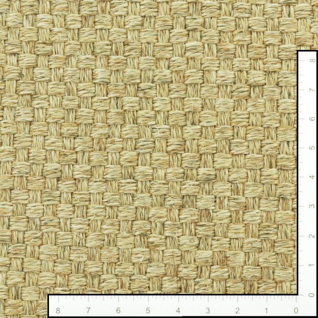 Custom Tropical Sands Basketweave Pale Ash, 100% Sisal  Area Rug