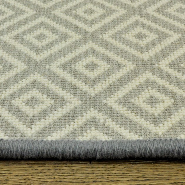 Custom Warren Platinum, 50% Wool/50% Polyester Area Rug