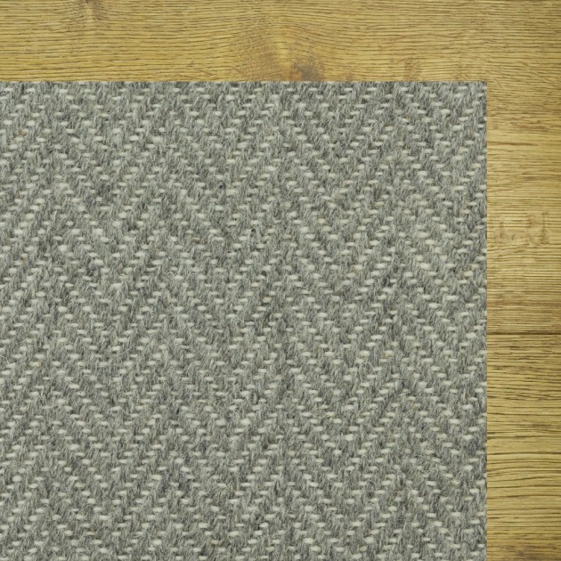 Custom Zambezi Flint, 100% Wool Area Rug