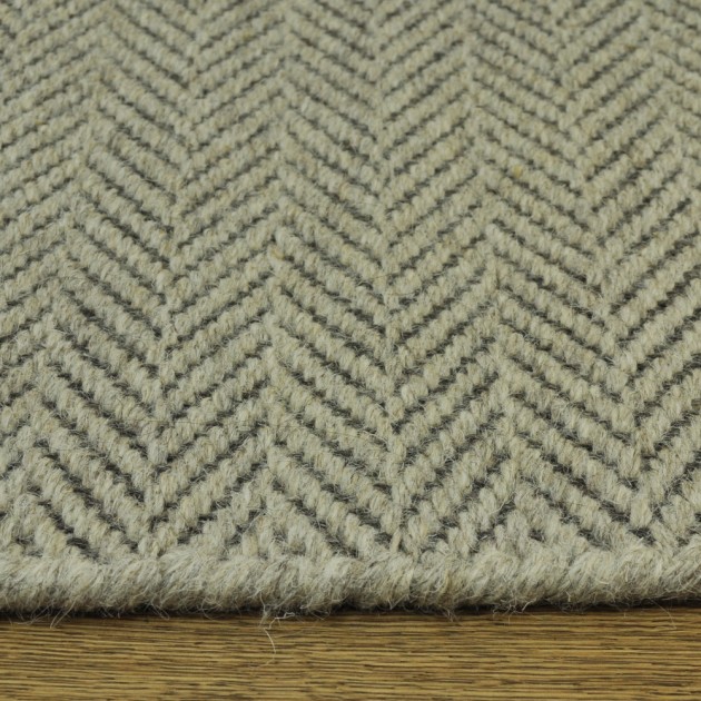 Custom Zambezi Fossil, 100% Wool Area Rug