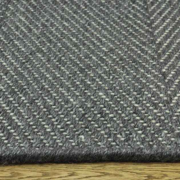 Custom Zambezi Inkwell, 100% Wool Area Rug