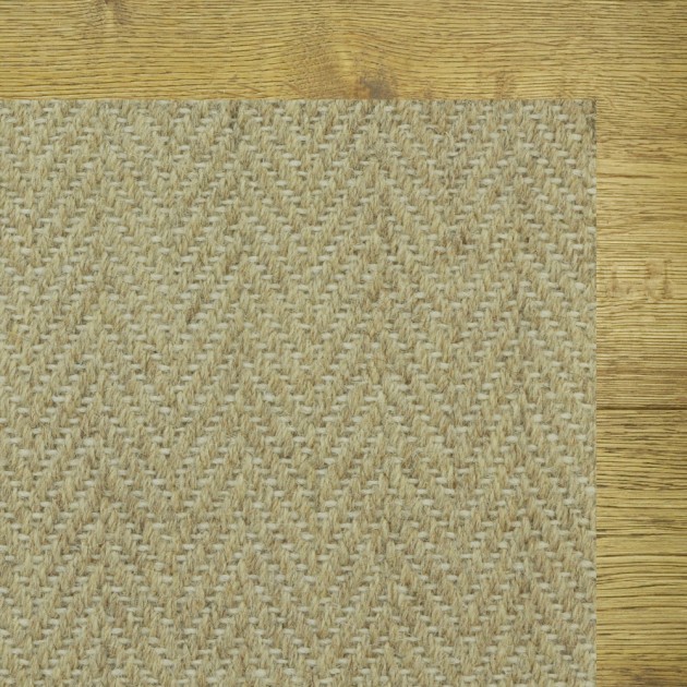 Custom Zambezi Linen, 100% Wool Area Rug
