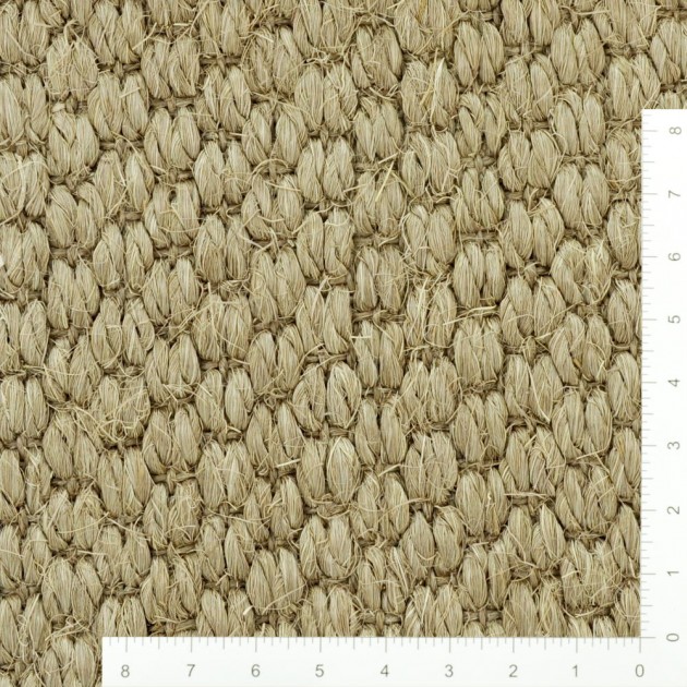 Custom Zimbabwe Pewter, 100% Sisal Area Rug