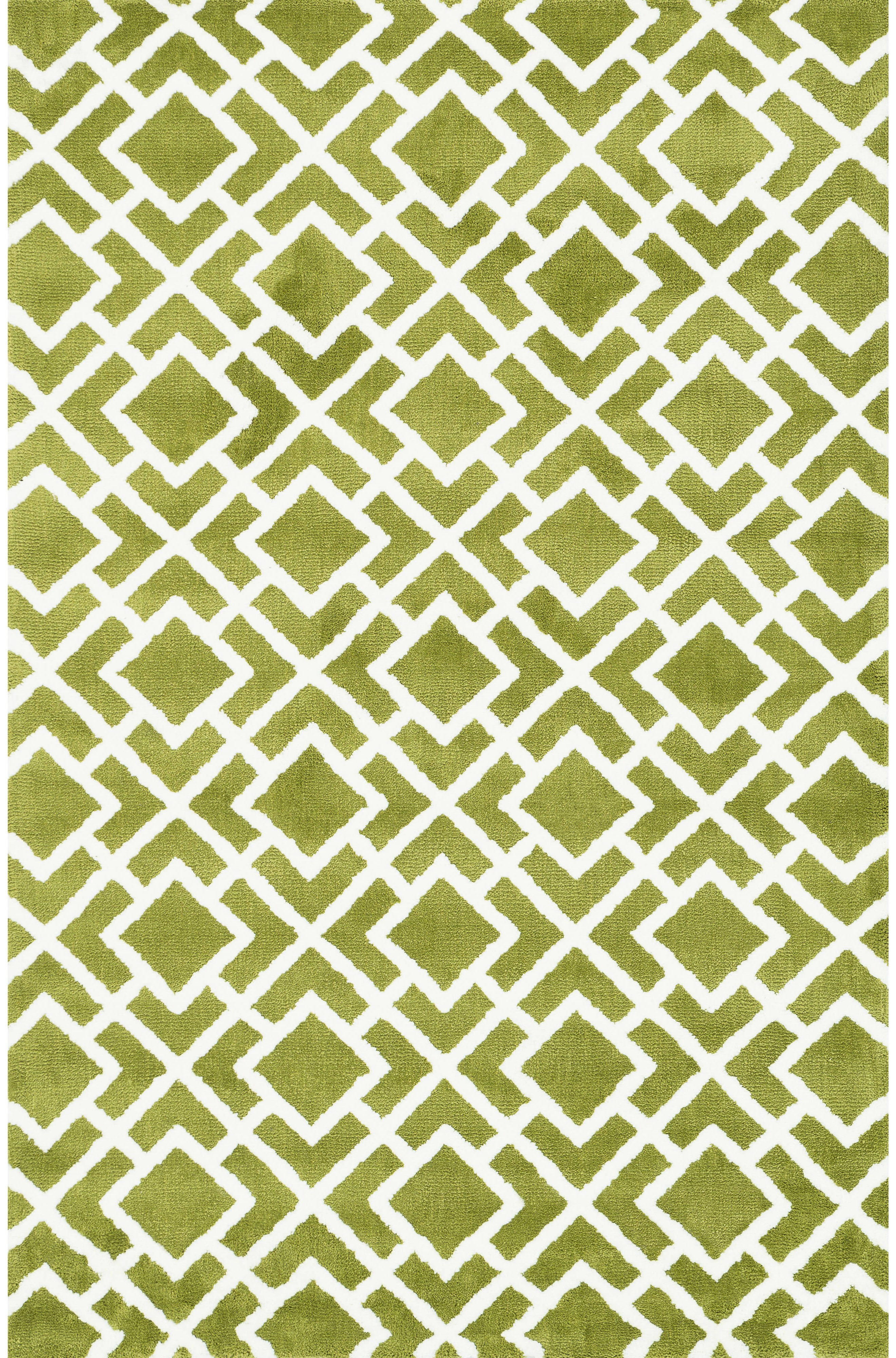 Charlotte Ct 01 Peridot 2 3 X3 9 Rectangle Synthetic