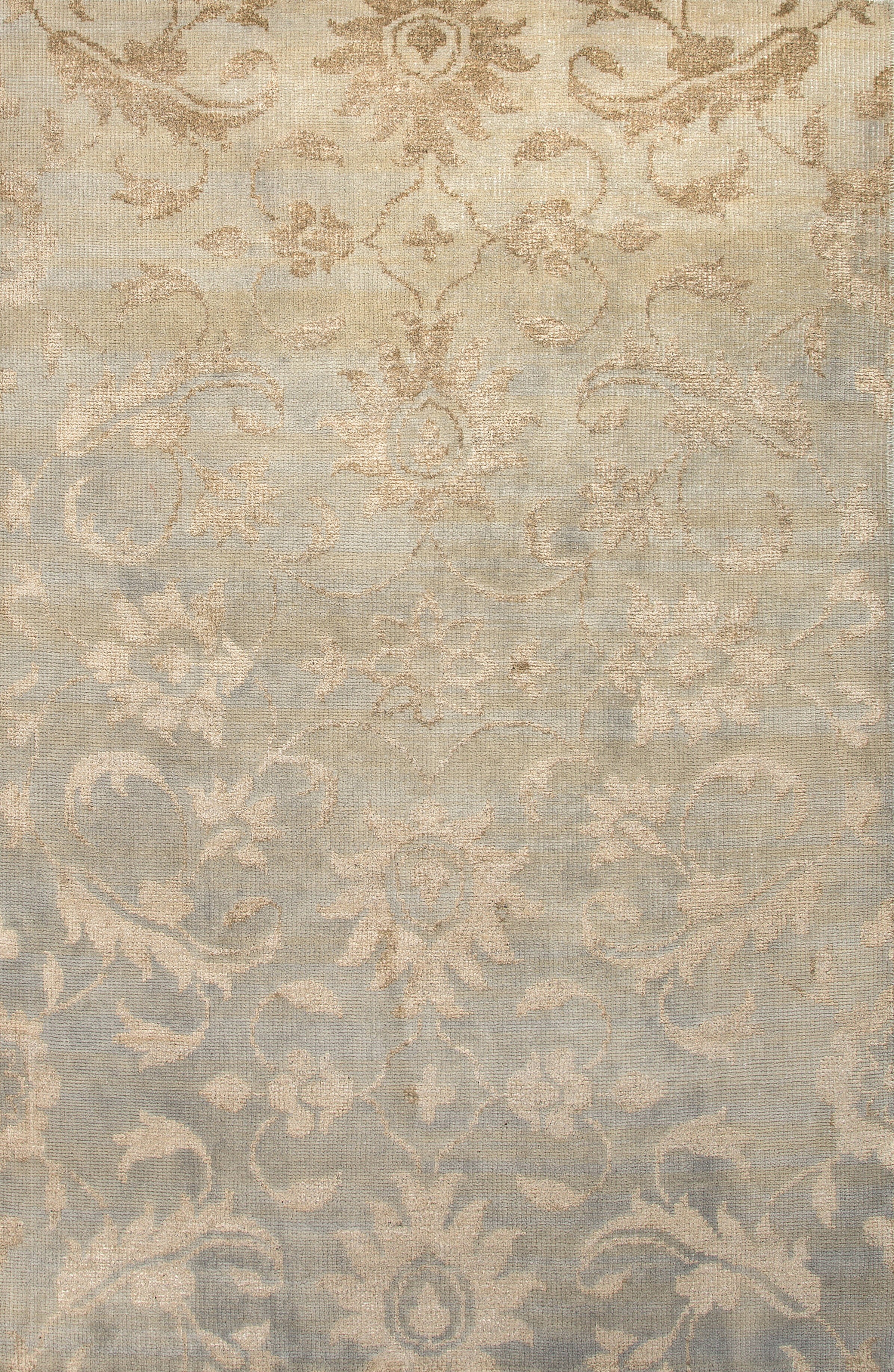 Heritage, HR13, Blue/Taupe (2'x3' / Rectangle) Wool / Wool Blend Rug The Perfect Rug