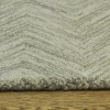 Custom Grandeur Gradient Khaki, 100% Wool Area Rug