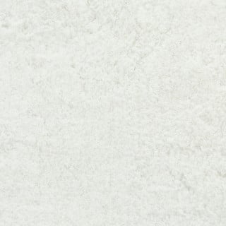 Custom Shaggy Posh Bleach White, 100% Polypropylene Area Rug