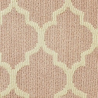 Custom Taza Sweet Pink, 100% Stainmaster Nylon Area Rug