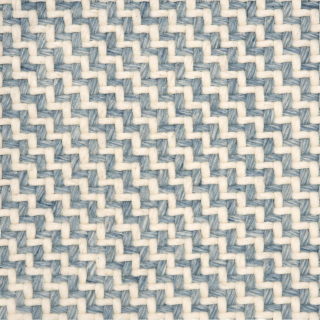 Custom Terrace Azul Frost, 100% Wool Area Rug
