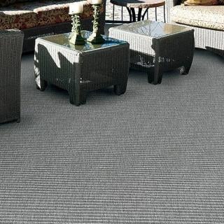 Custom Pinnacle Pewter, 100% Polypropylene Area Rug