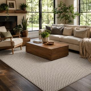 Custom Barrow Nordic Grey, 100% Wool Area Rug