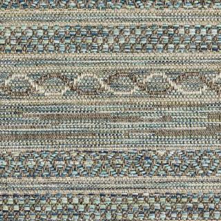 Custom Harbor Wave, 100% UV Stabilized Royaltron polypropylene. Area Rug