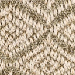 Custom Cloudburst Canvas, 100% Sisal Area Rug