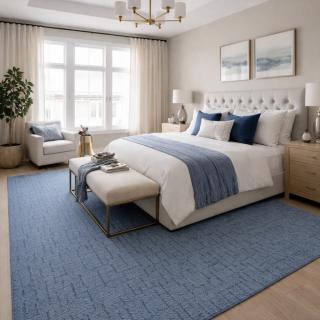 Custom Tapestry Steel Wool, 100% Nylon 6,6 Fiber Area Rug