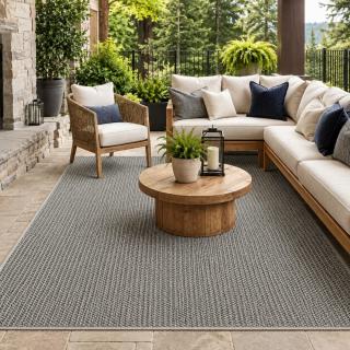 Custom Thesis Slate, 100% Polypropylene Area Rug