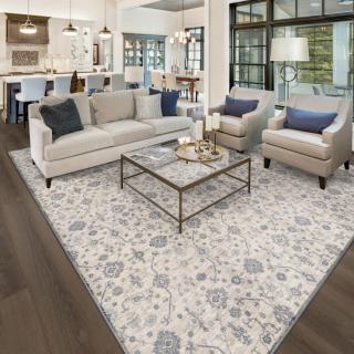 Custom Wanderlust Wave, 71% Royaltron Polypropylene/29% Polysilk Area Rug