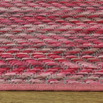 Custom Belize Pink Flamingo, 100% Space-Dyed Polyester Area Rug