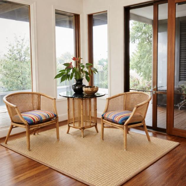 Acacia Linen Custom Area Rug