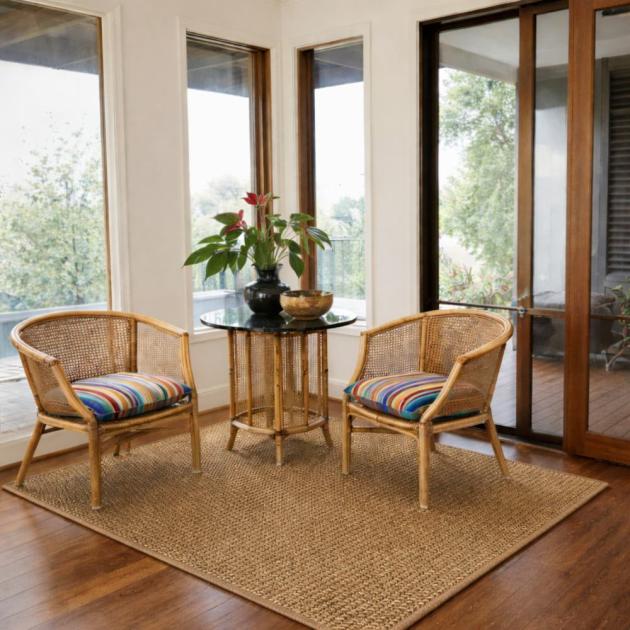 Acacia Nutmeg Custom Area Rug