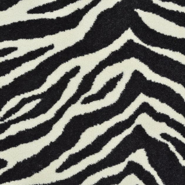Silhouette Zebra Custom Area Rug
