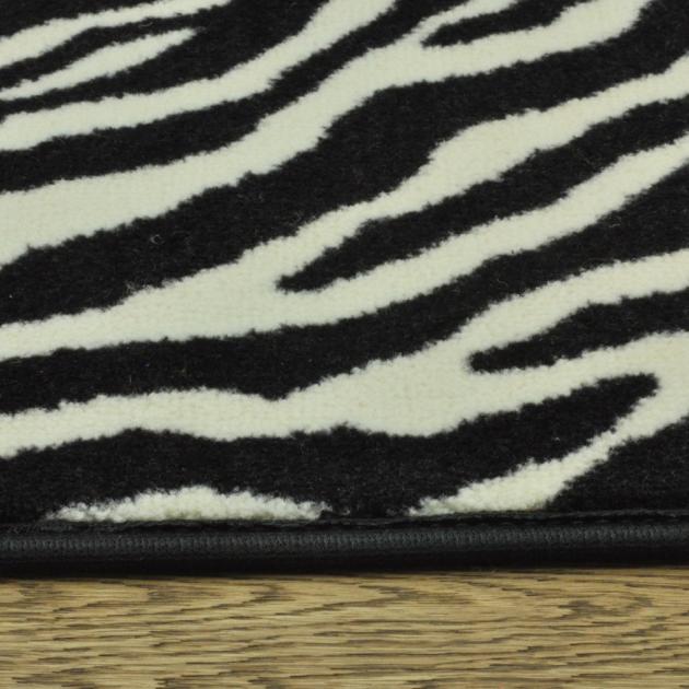 Silhouette Zebra Custom Area Rug