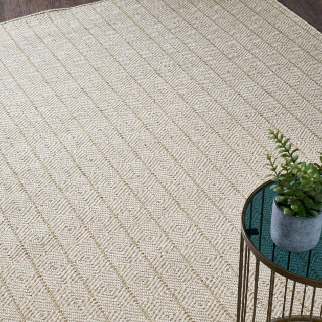 Balance Wheat Custom Area Rug