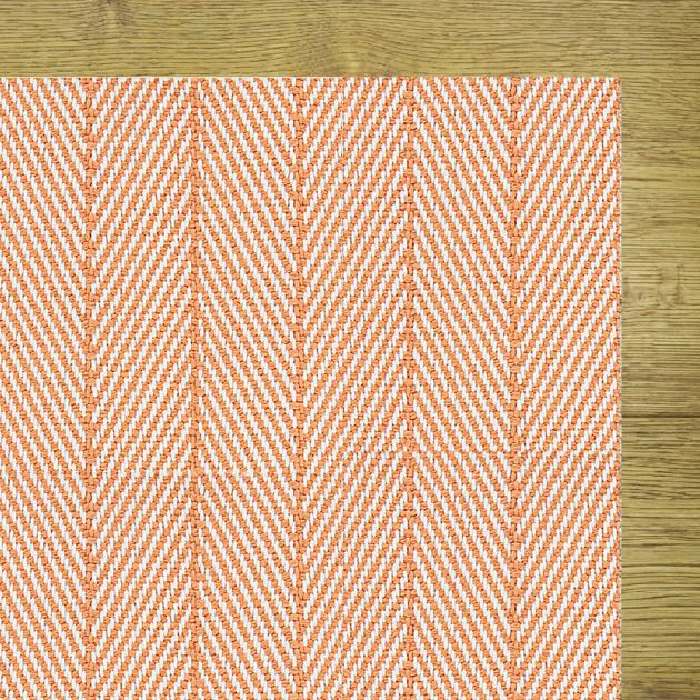 Compass Orange Custom Area Rug