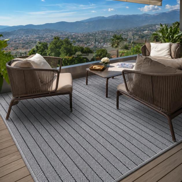 Compass Orange Custom Area Rug