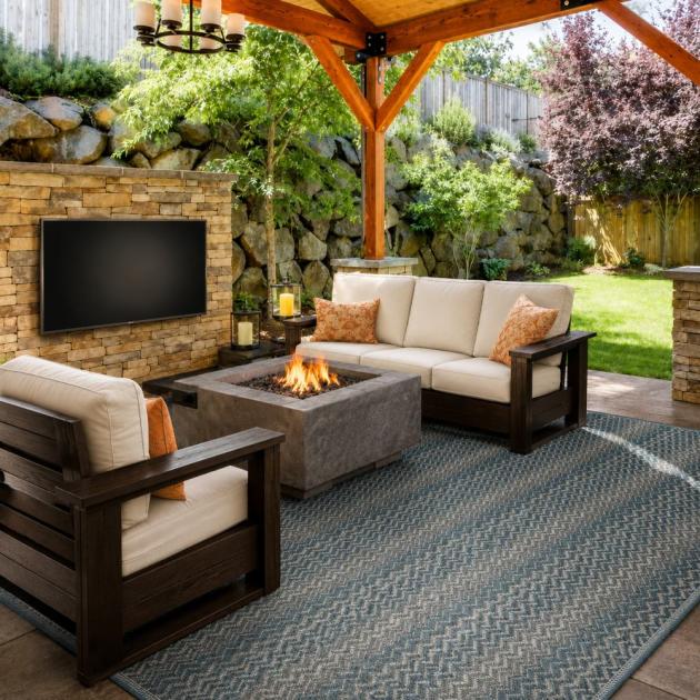Dawn Red Custom Area Rug